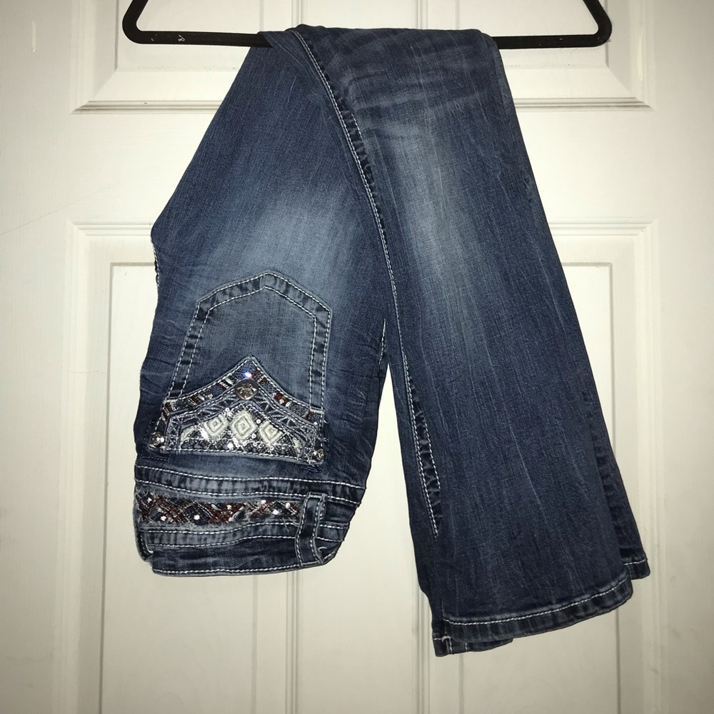 Miss Me boot cut Jeans 29 - Picture 2 of 3